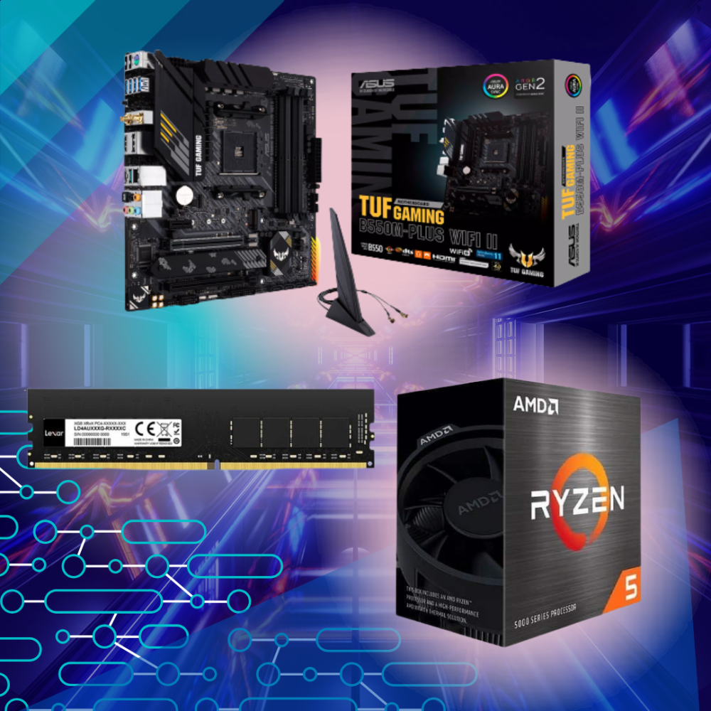 COMBO 7 - AMD RYZEN 5 5500 (SIN VIDEO)